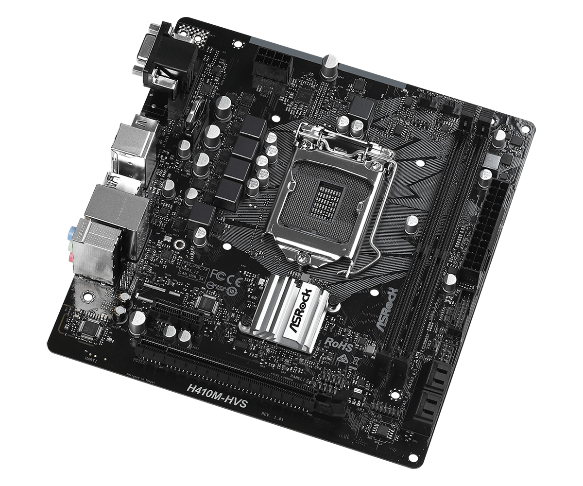 H410m hvs asrock подключение