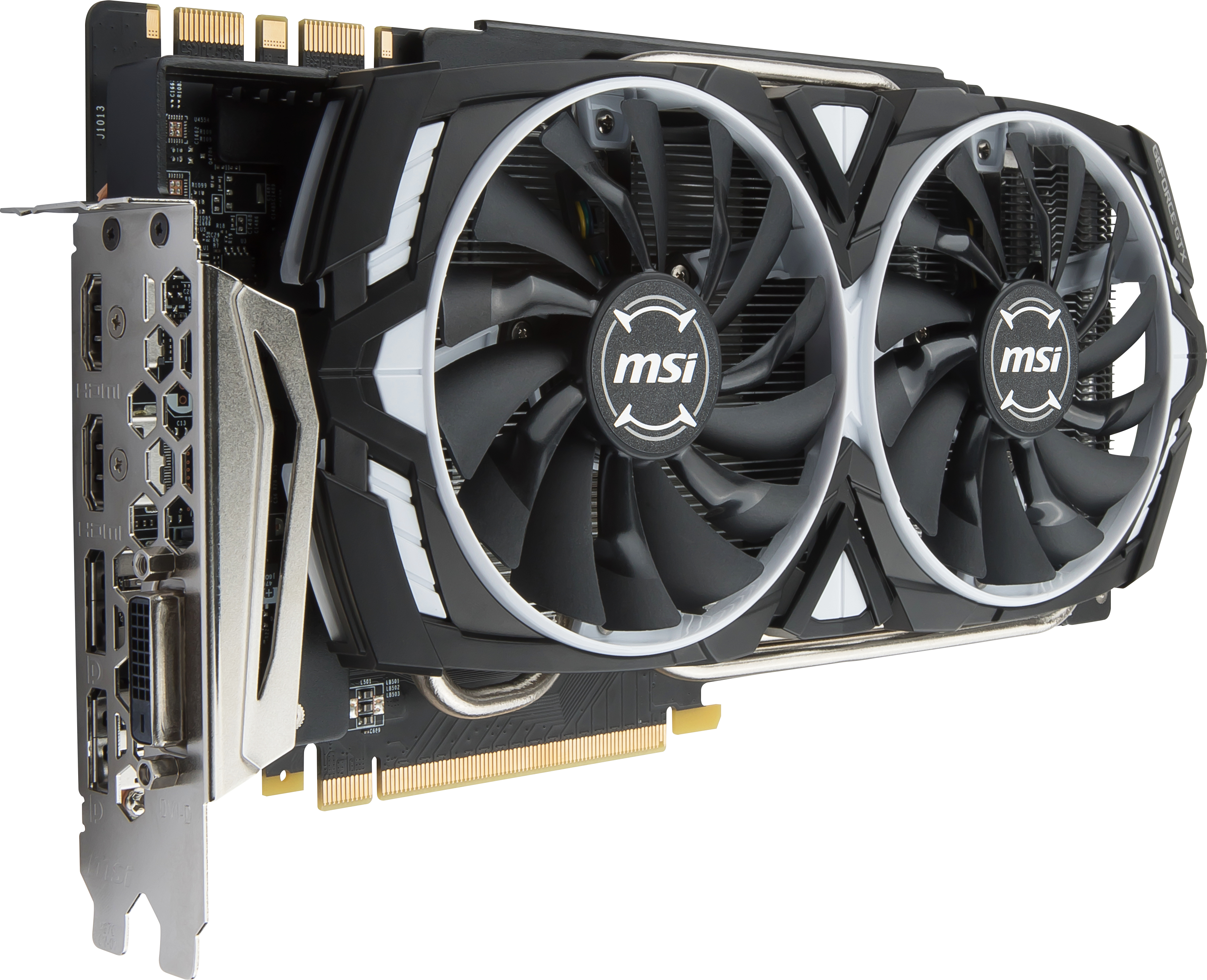 1080ti armor msi снять вентиляторы