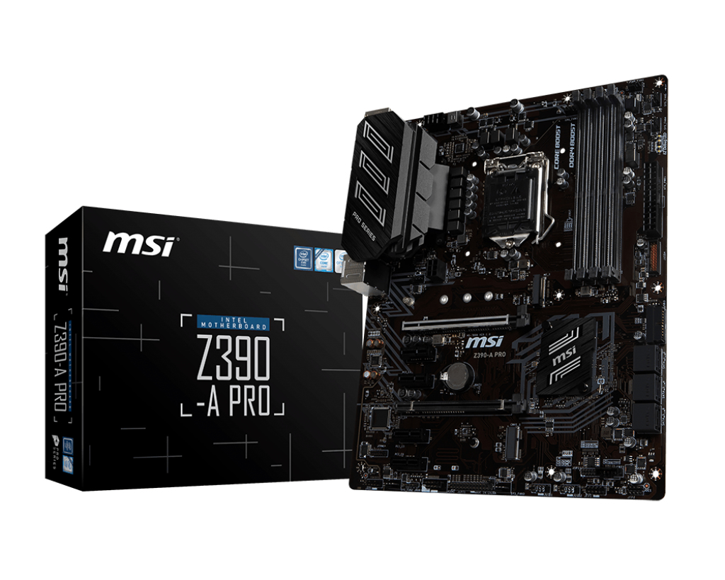 Msi z390 a pro установка m2