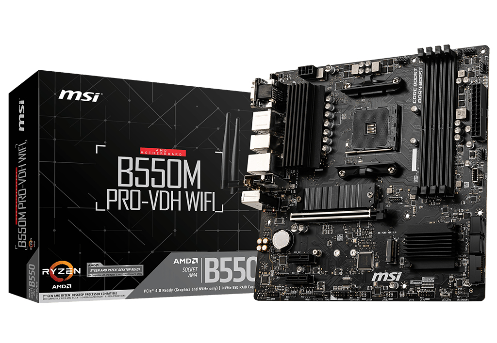 Msi b550m pro vdh wifi совместимость оперативной памяти