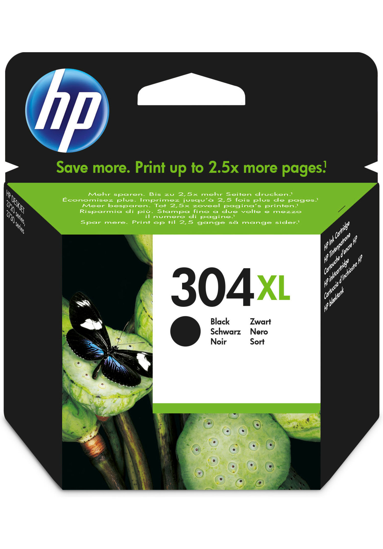 HP cartouche d'encre 912, 300 pages, OEM 3YL80AE, noir